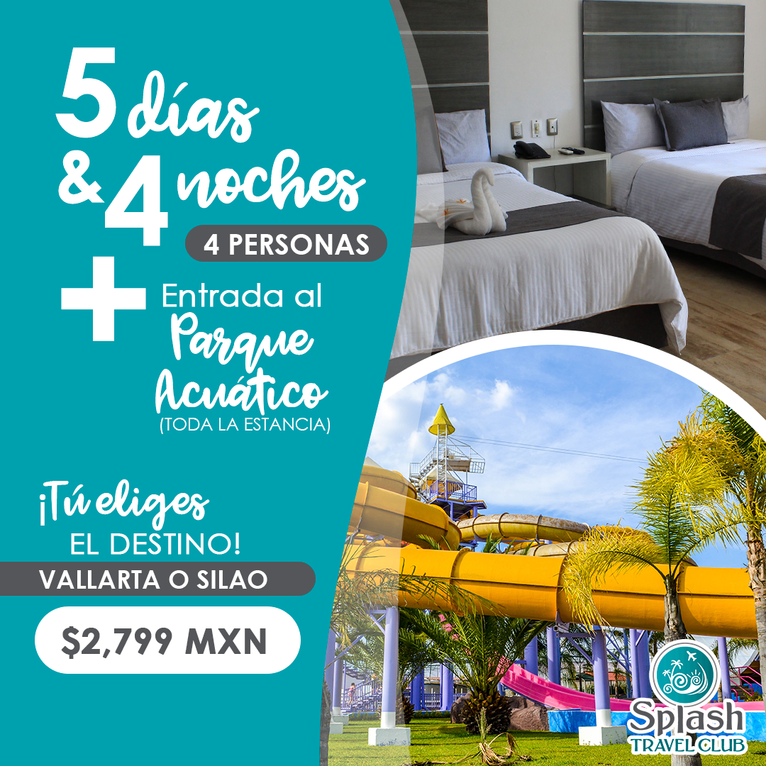 5 DÍAS 4 NOCHES DESTINO A ELEGIR